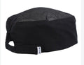 Gorro Chef con Malla Gris Negro