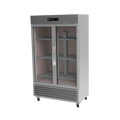 Asber Refrigerador 2 puertas cristal ARR-37-G HC