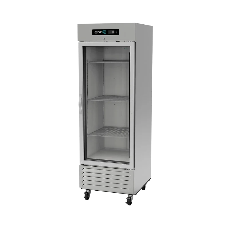 Asber Refrigerador 1 puerta cristal ARR-23-G-H HC
