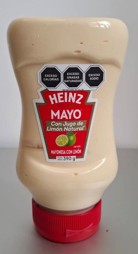 MAYO HEINZ  390 GR CON JUGO DE LIMON