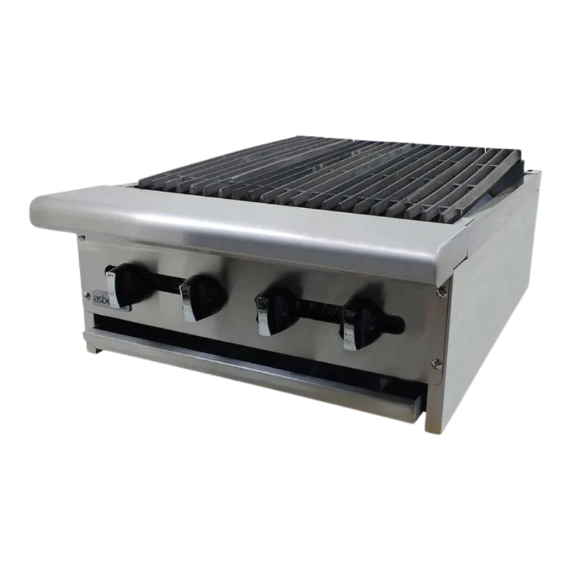 Asber Asador a gas con sercha perimetral - Radiante AERB-24