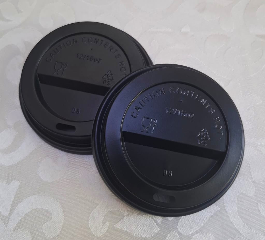 TAPA NEGRA 12 Y 16 OZ